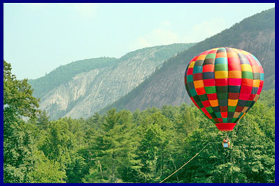 Asheville Hot Air Balloons Tethered