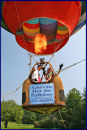 Asheville Hot Air Balloons Tether